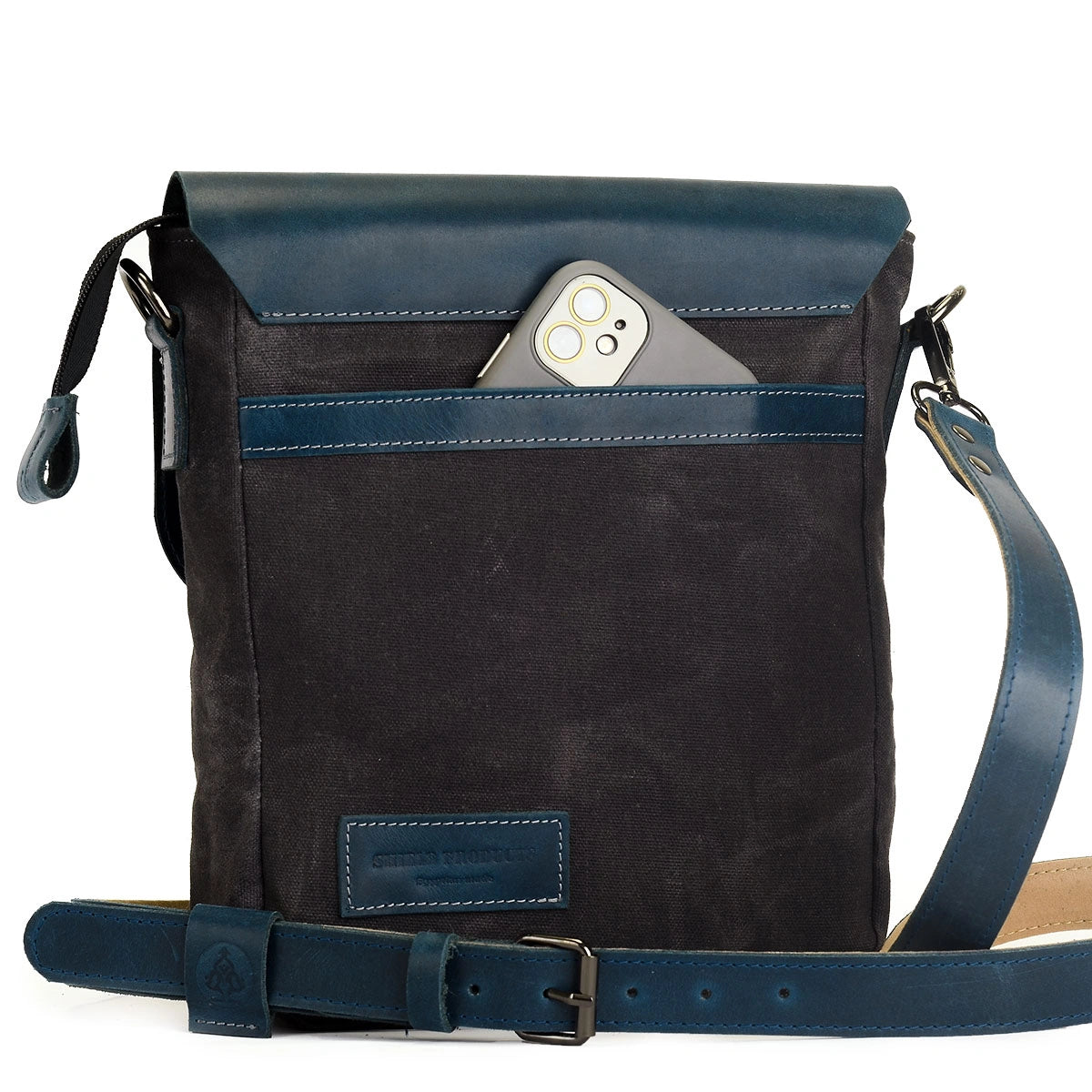 Blend Cross – Grey × Navy