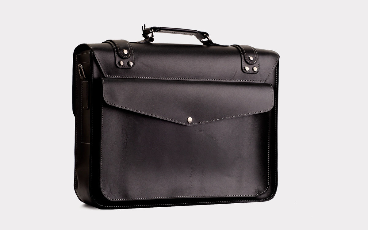Large men’s business bag -black