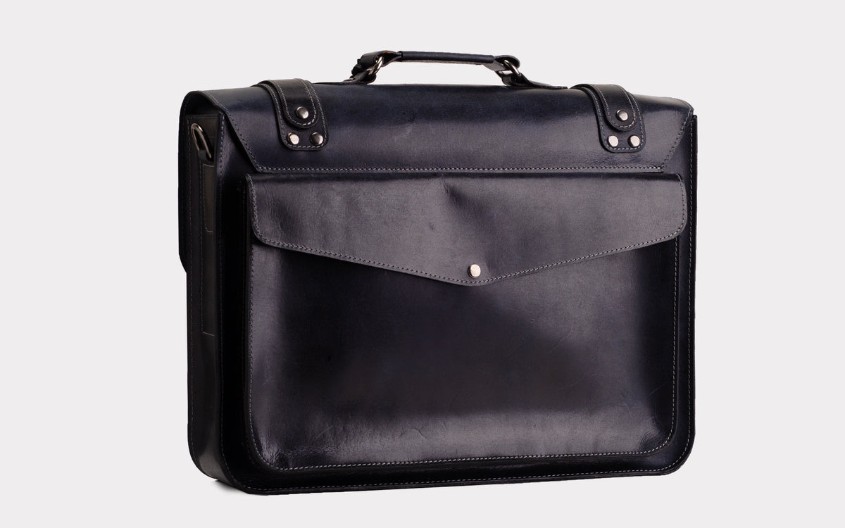Large men’s business bag -Dark blue