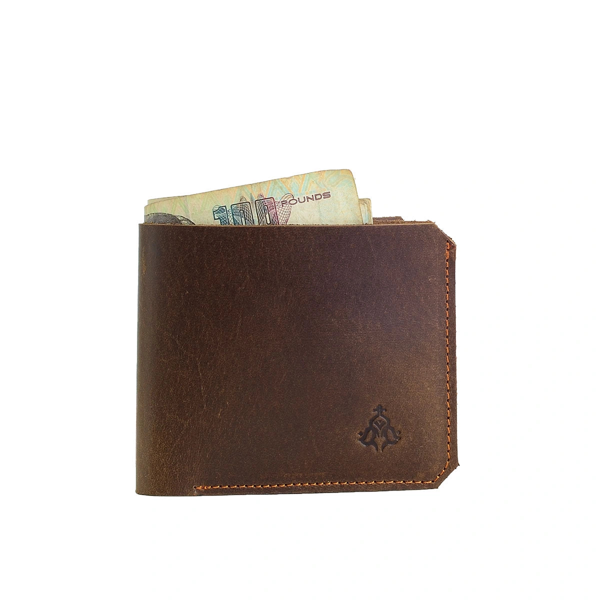 Vault Leather Wallet – Brown