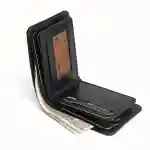 ⁦Foldable Wallet -black⁩ - الصورة ⁦2⁩