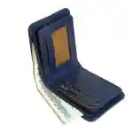 ⁦Foldable Wallet -navy blue⁩ - الصورة ⁦2⁩