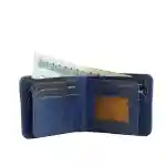 ⁦Foldable Wallet -navy blue⁩ - الصورة ⁦4⁩