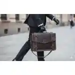 ⁦Business men’s bag-brown⁩ - الصورة ⁦2⁩