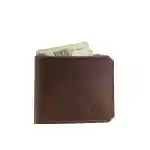 Vault Leather Wallet – Brown