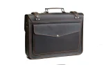 ⁦Business men’s bag-brown⁩ - الصورة ⁦3⁩